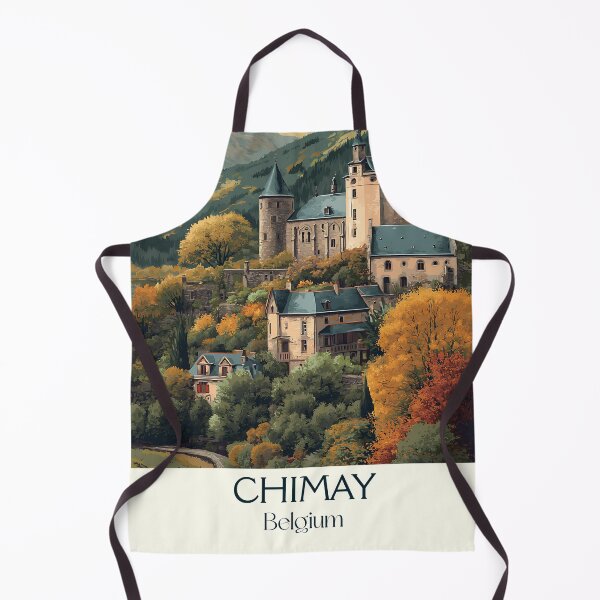 Artikelvorschau, Chimay Poster – Majestätisches Schloss inmitten der Hügel entworfen und verkauft von TuncGK.