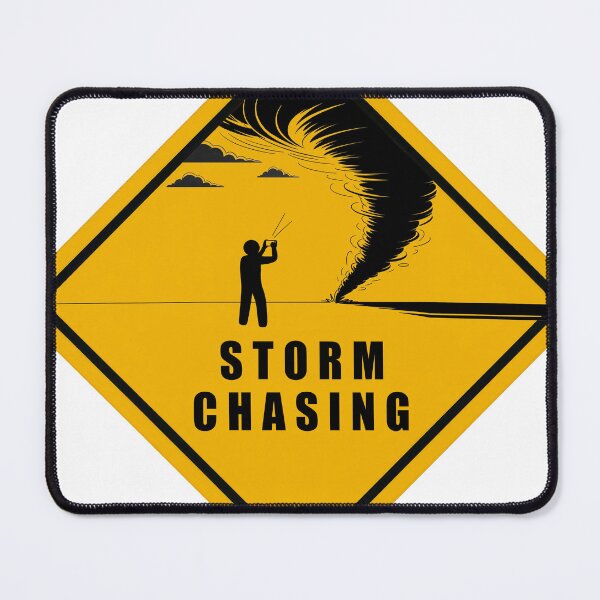 Item preview, Caution Storm Chasing sign  designed and sold by matteflor.