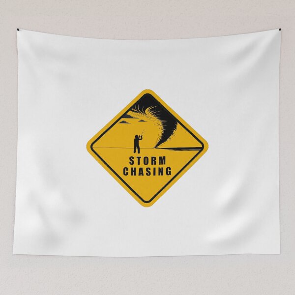 Item preview, Caution Storm Chasing sign  designed and sold by matteflor.