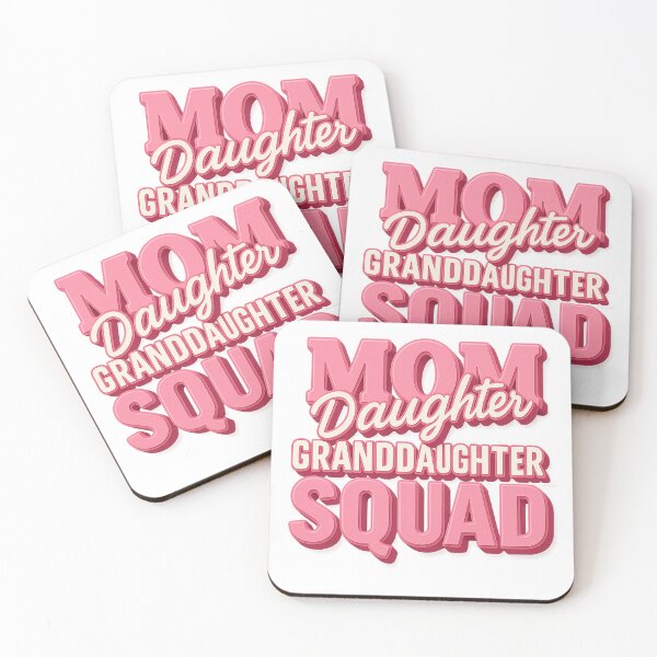 Item preview, Mom daughter granddaughter squad design celebrating three generations of strong women, unity, and love designed and sold by puurfectcat.