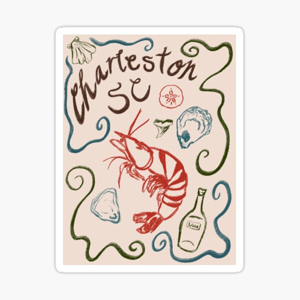 Aperçu de l'œuvre Illustration de Charleston, Caroline du Sud créée et vendue par Annabelle Acord.