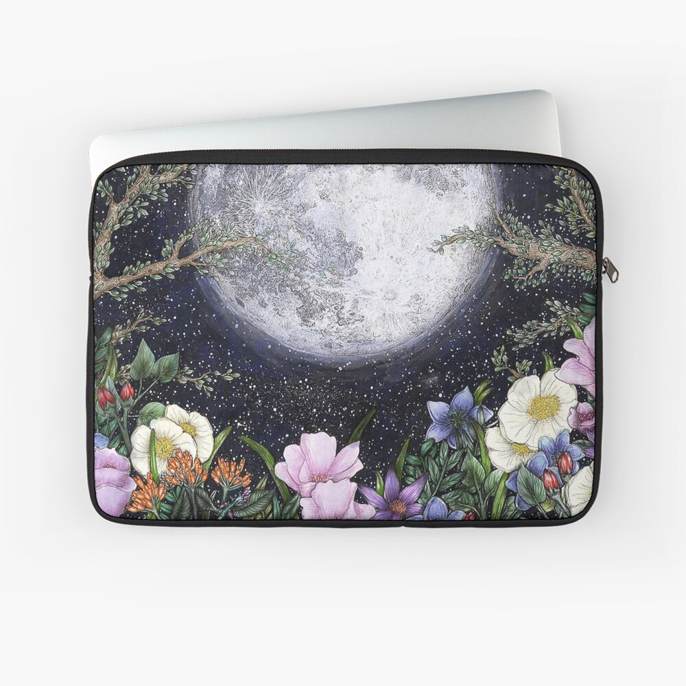 Midnight in the Garden II Laptop Sleeve