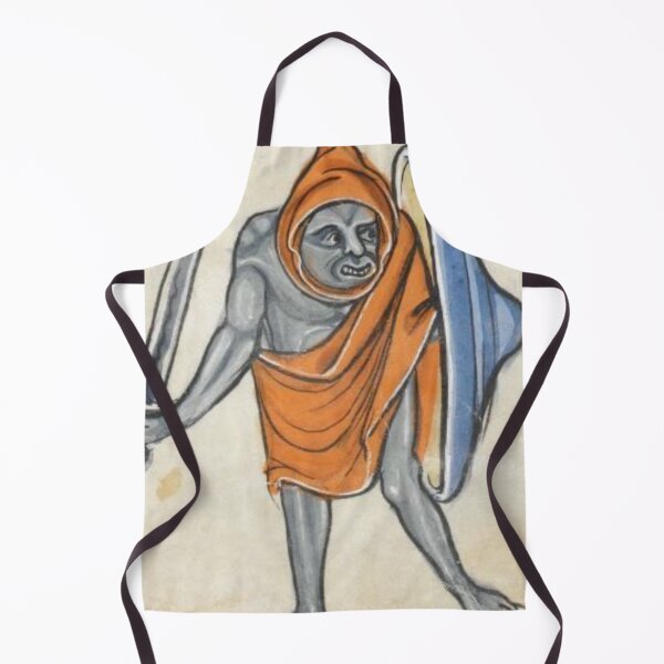 Item preview, "The Dwarf Swordsman", medieval painting, 5th century AD designed and sold by PatronesKawai.