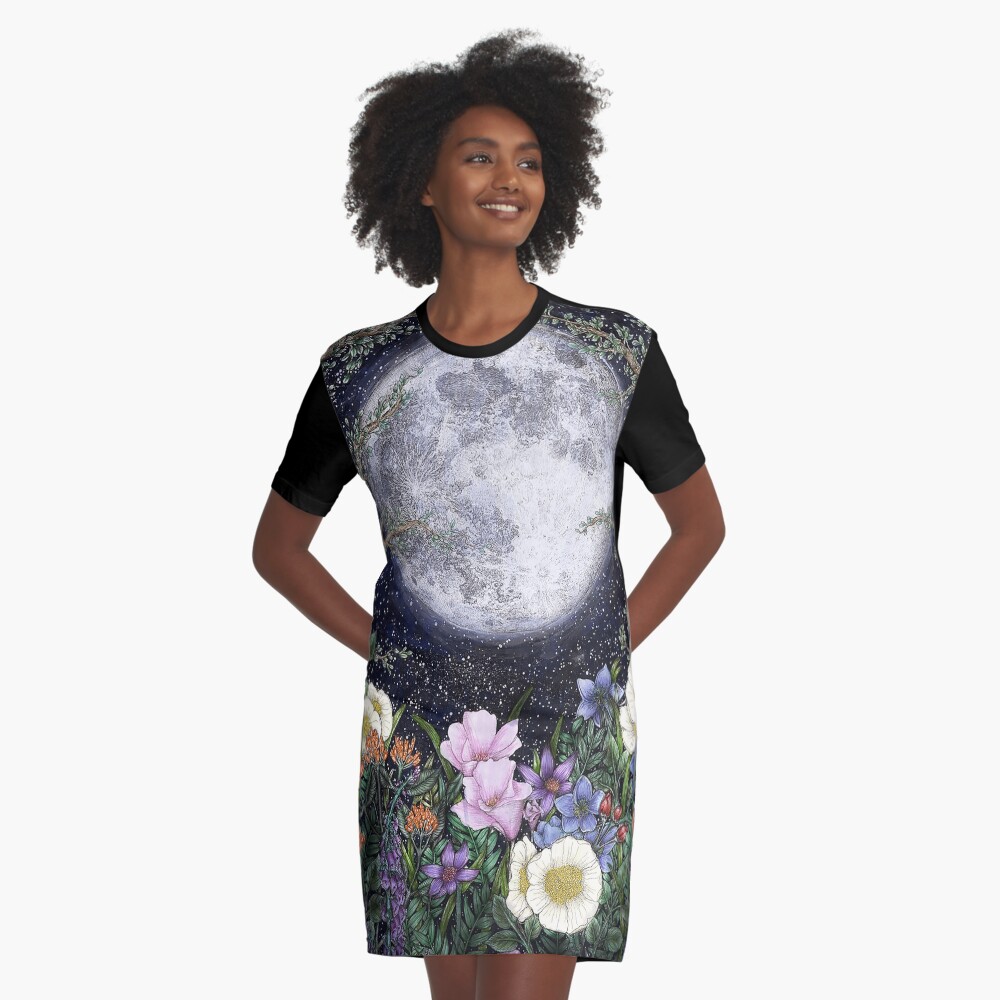 Aperçu de l'œuvre Robe t-shirt créée et vendue par ECMazur.