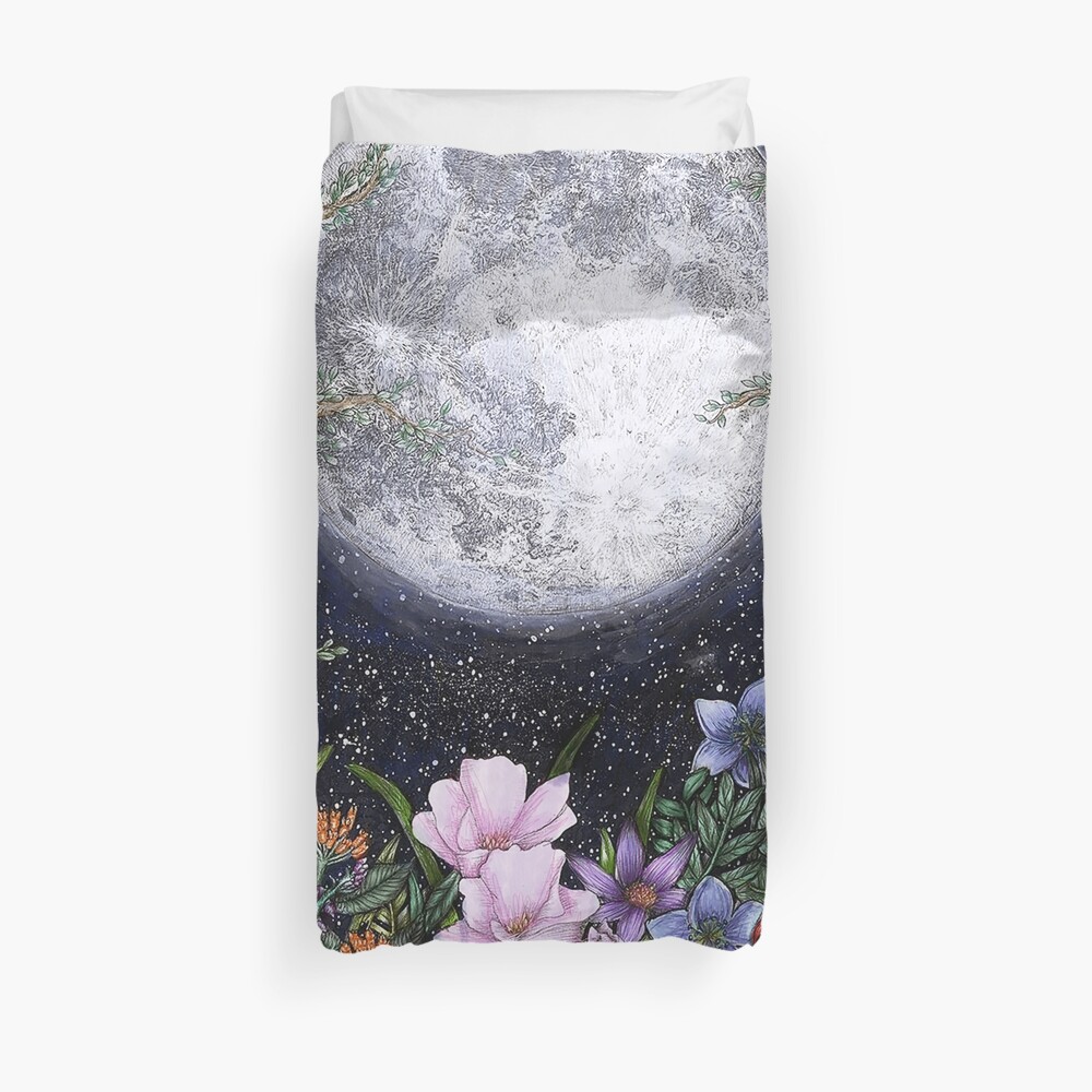 Midnight in the Garden II Duvet Cover