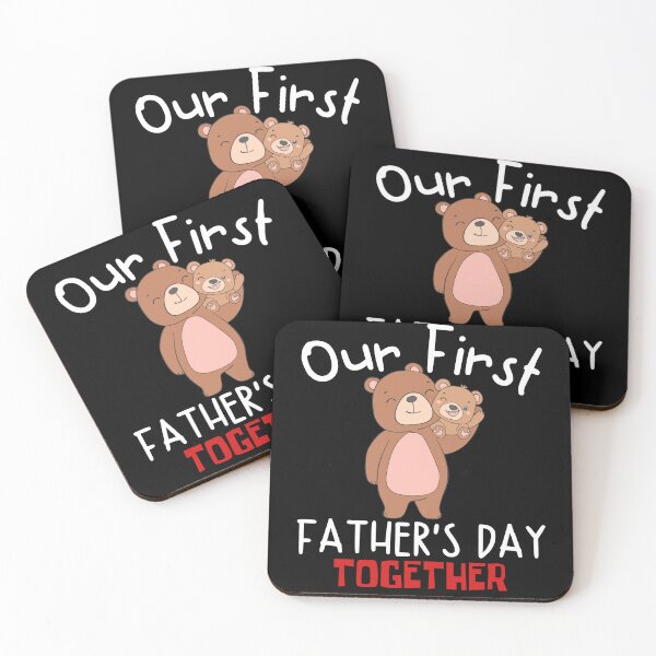 Item preview, Our First Father's Day designed and sold by MixedVibes Co..