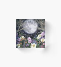 Midnight in the Garden II Acrylic Block