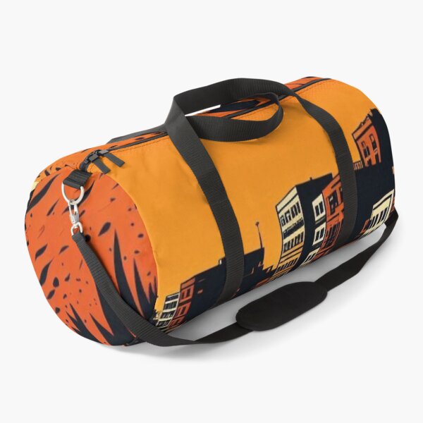 Item preview, Tenerife Beach Comic Style Art – Bold Orange Graphic Design for Beach Lovers, Vacation Vibes & Summer Apparel designed and sold by knalpot-design.
