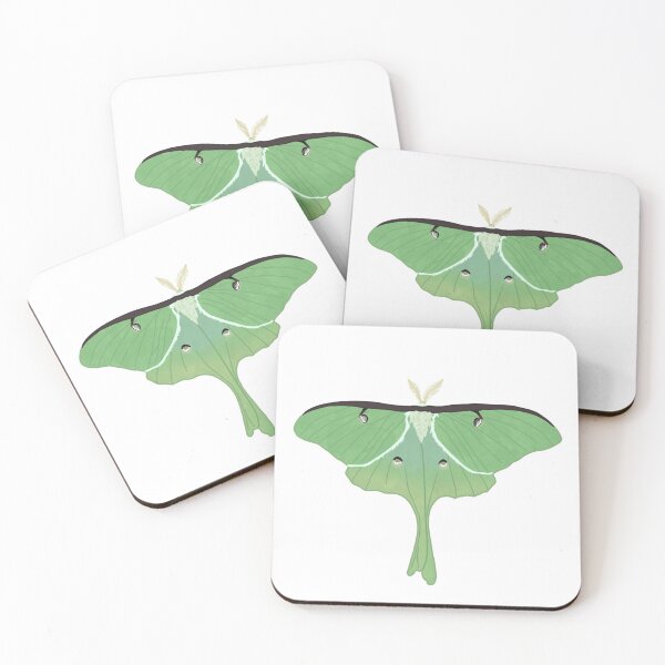 Item preview, Luna Moth (Actias luna) Sticker designed and sold by thedoenebula.