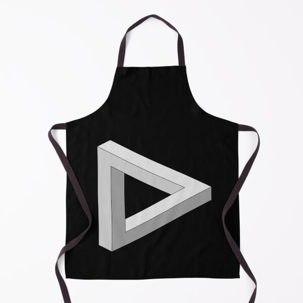 Item preview, Impossible Triangle – Optical Illusion Geometric Design designed and sold by ClearSkyThreadz.
