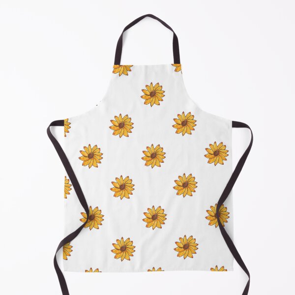 Item preview, Flower Yellow Hand Drawn Marker designed and sold by ValeriesGallery.