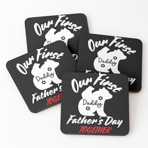 Item preview, Our First Father's Day designed and sold by MixedVibes Co..