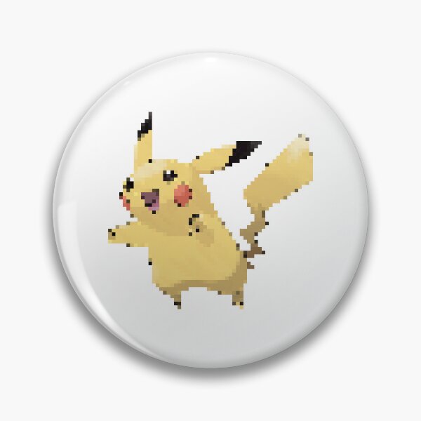 Item preview, pixelized pikachu  designed and sold by vulpixystix.