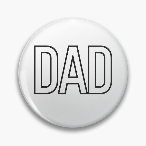 Item preview, Minimalist Hollow DAD Outline – Father's Day Gift designed and sold by Rushurban.