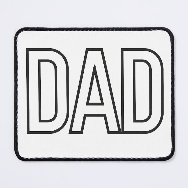 Item preview, Minimalist Hollow DAD Outline – Father's Day Gift designed and sold by Rushurban.
