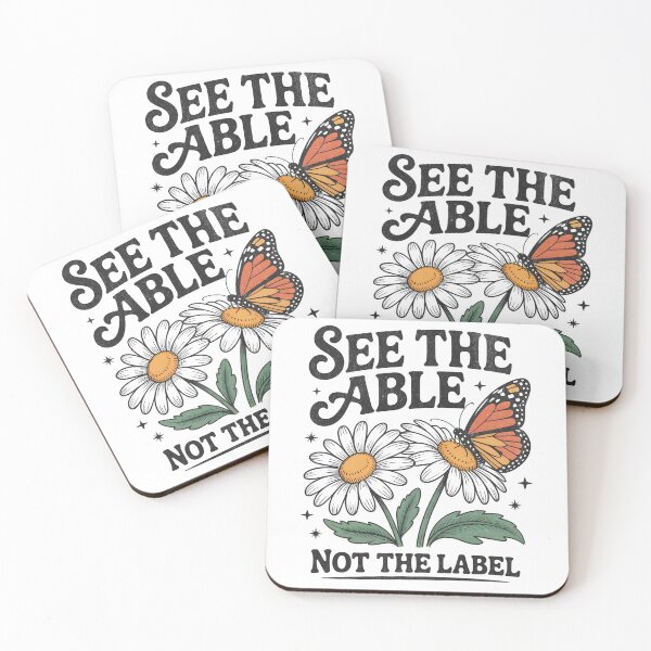 Item preview, See The Able Not The Label designed and sold by Beanster-nl.