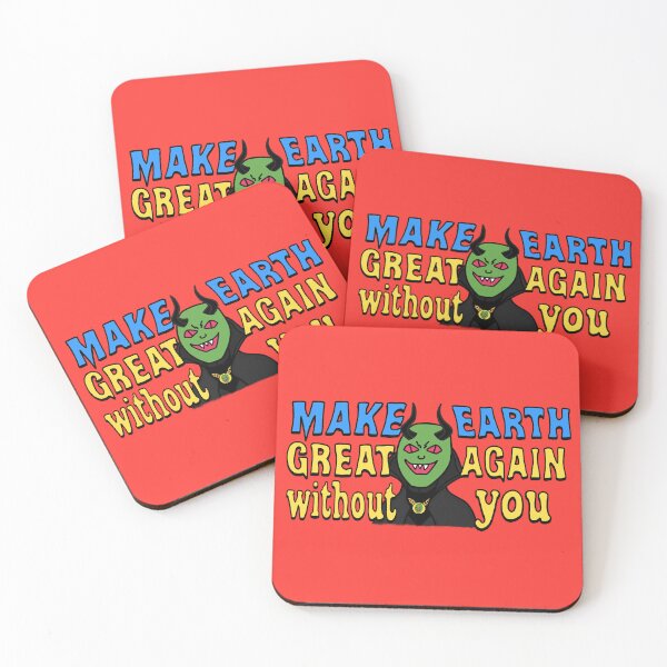 Item preview, Make Earth Great Again Without You designed and sold by I Hate Humans Shop.