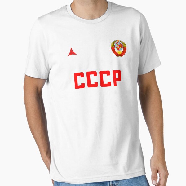 Artikel-Vorschau von CCCP (Sowjetunion) – UdSSR Soccer Pride Retro-Fußballtrikot für Fans, designt und verkauft von Planet Soccer and Football Jerseys.