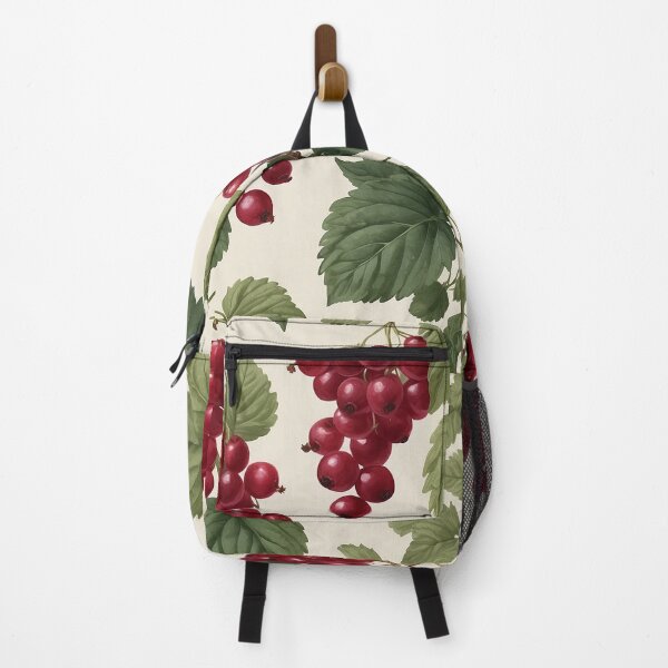 Item preview, Red Currant Botanical Pattern – Vintage Garden Fruit Design designed and sold by Vikart Studio.
