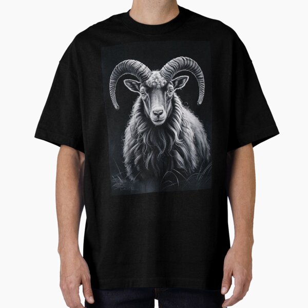 Sheep Oversized T-Shirt Livingmall