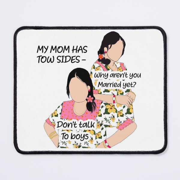 Item preview, My mom has two sides — designed and sold by Lazyi99.