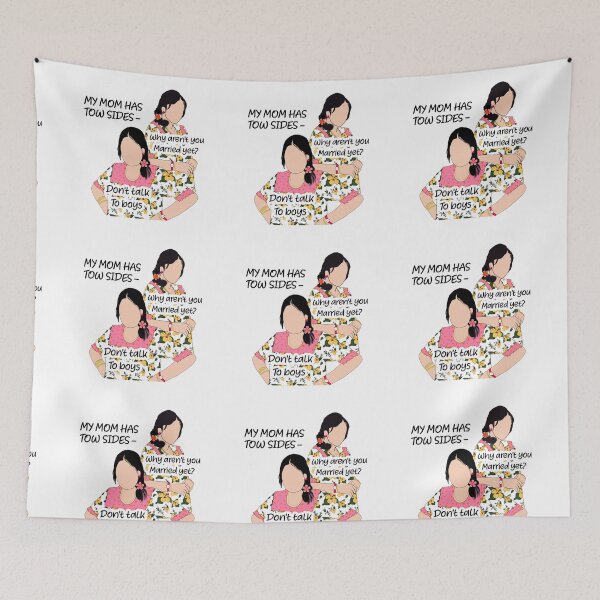 Item preview, My mom has two sides — designed and sold by Lazyi99.