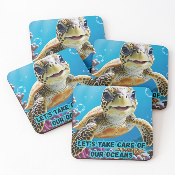 Item preview, Save Our Oceans | Take Care of Marine Life and Live Sustainable | Ecological Awareness and Zero Waste designed and sold by Karina Creative Studio.