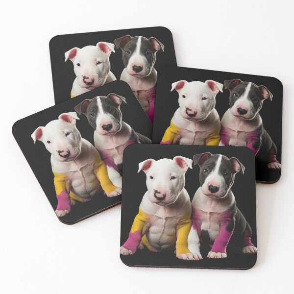 Item preview, Colorful Summary - English Bull Terrier Puppies 4 designed and sold by Reefmaniac.