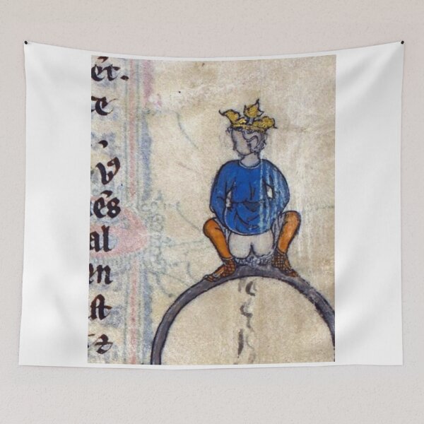 Item preview, "The Solitude of Power", medieval painting, 7th century AD designed and sold by PatronesKawai.