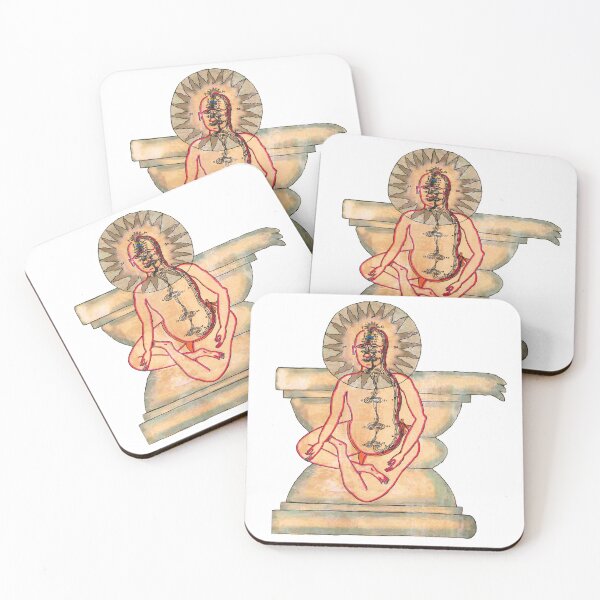 Item preview, The Posture of Samadhi or Trance designed and sold by Yoga Diagrams.