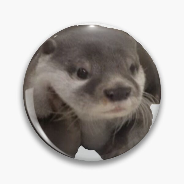 Item preview, Otter Just Vibin' | Cute Otter Meme designed and sold by SpxrkyDesigns.