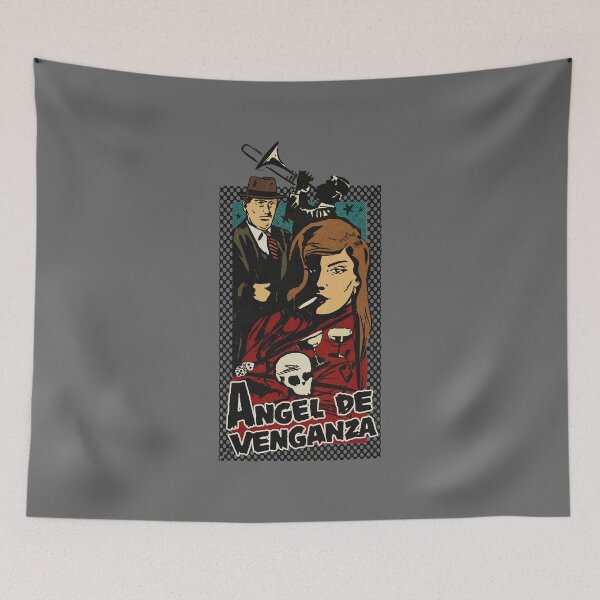 Item preview, Vintage Vengeful Mysterious Lady Pulp designed and sold by Kujo Dangerous Vintage.