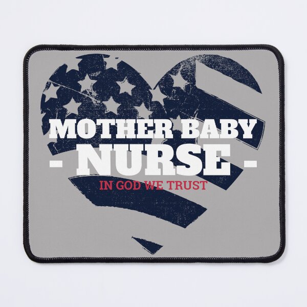 Item preview, Mother Baby Nurse In God We Trust designed and sold by NANursing.