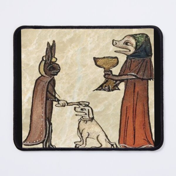 Item preview, "By the power of God I name you Sir Manchas", medieval painting 10th century AD designed and sold by PatronesKawai.