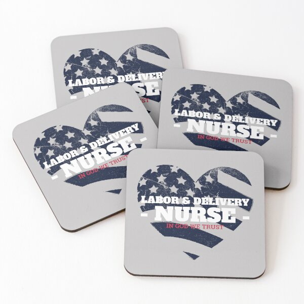 Item preview, Labor & Delivery Nurse In God We Trust designed and sold by NANursing.