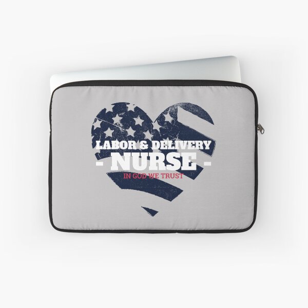 Item preview, Labor & Delivery Nurse In God We Trust designed and sold by NANursing.