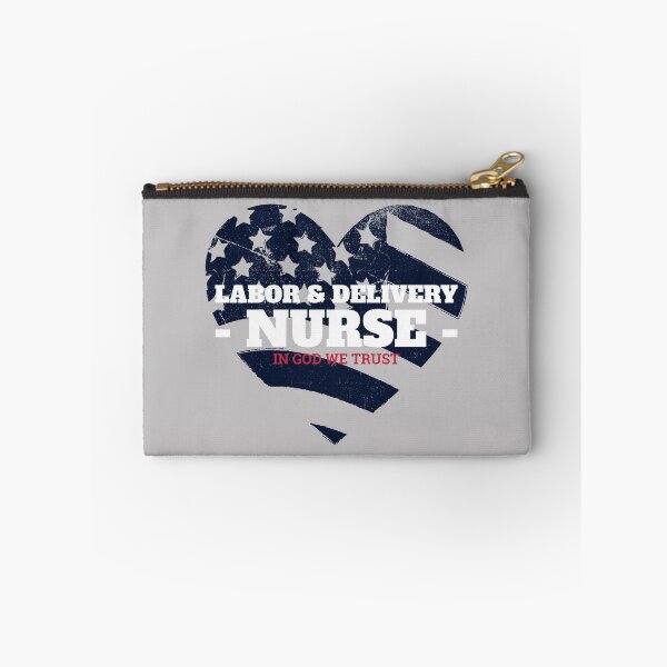 Item preview, Labor & Delivery Nurse In God We Trust designed and sold by NANursing.