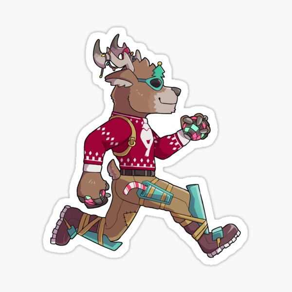 Item preview, Fork Nite Jolly Deer designed and sold by Fizzy Creations.
