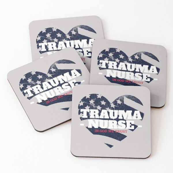 Item preview, Trauma Nurse In God We Trust designed and sold by NANursing.