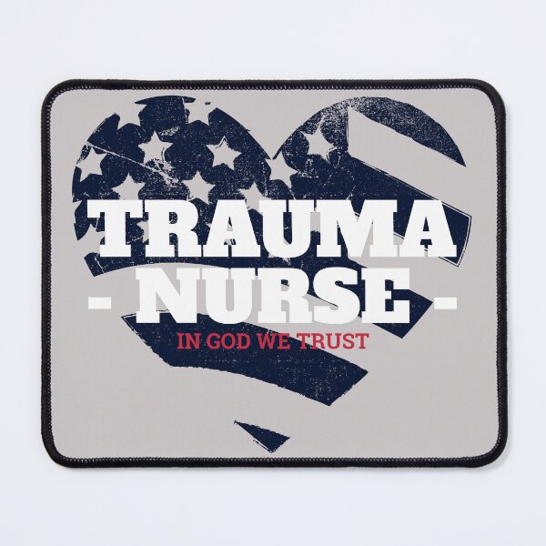 Item preview, Trauma Nurse In God We Trust designed and sold by NANursing.