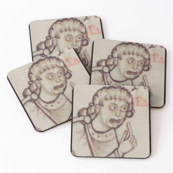 Item preview, "Tell me in the Pu%@ face", medieval painting VIII century AD designed and sold by PatronesKawai.