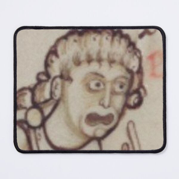 Item preview, "Tell me in the Pu%@ face", medieval painting VIII century AD designed and sold by PatronesKawai.