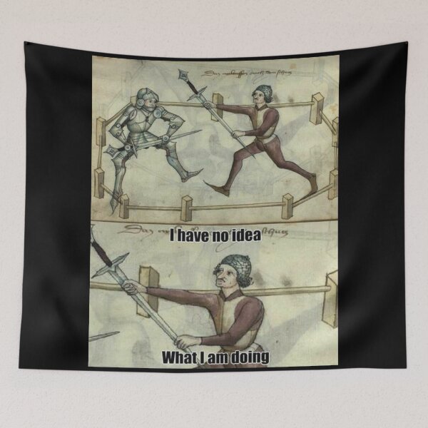 Item preview, "The 100 Nos of the Young Swordsman", medieval painting, 10th century AD designed and sold by PatronesKawai.