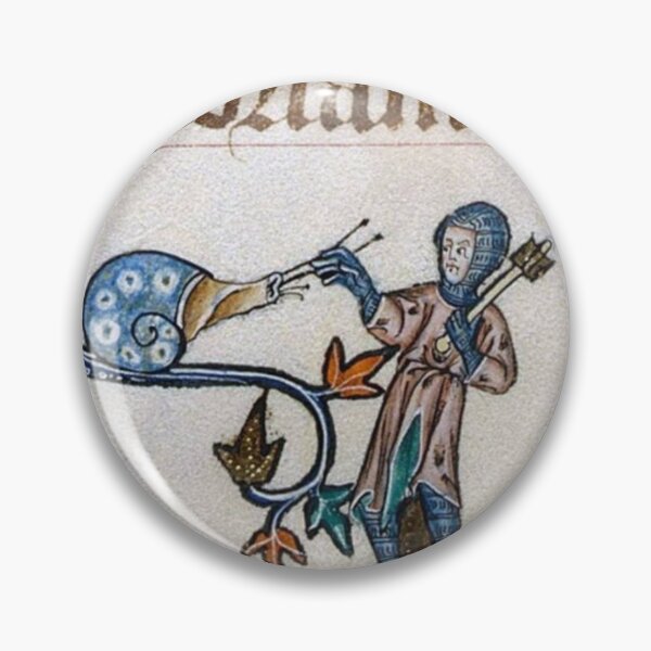 Item preview, "The slug caresses me", medieval painting, 5th century AD designed and sold by PatronesKawai.