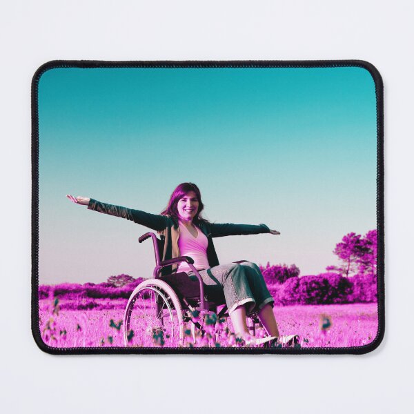Item preview, "Unstoppable Bloom" – Bright Wheelchair Empowerment Art designed and sold by It's Wheelie Cool.