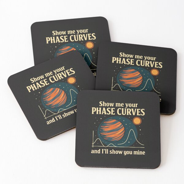 Item preview, Show Me Your Phase Curves – Planetary Science Tee designed and sold by Exoplanet Wildlife.