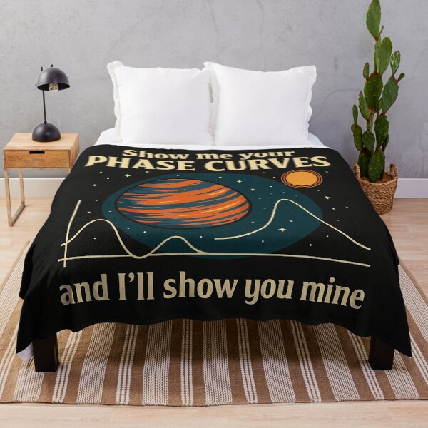 Item preview, Show Me Your Phase Curves – Planetary Science Tee designed and sold by Exoplanet Wildlife.