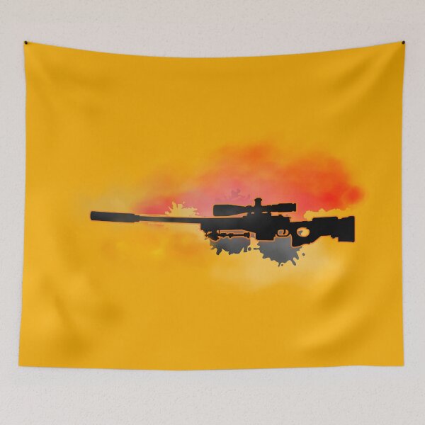 Item preview, AWP Sniper Yellow all designed and sold by phoenixashs.