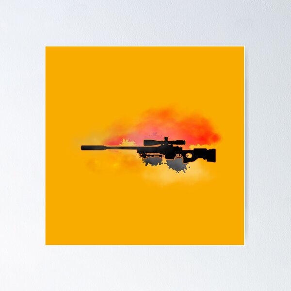 Item preview, AWP Sniper Yellow all designed and sold by phoenixashs.