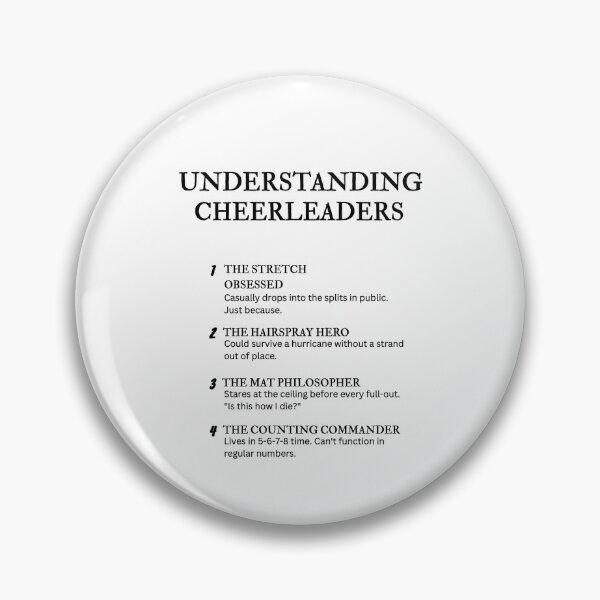 Item preview, Understanding Cheerleaders  – Funny Cheer Life Definitions designed and sold by PsyFlow35.